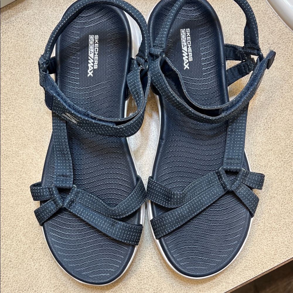Skechers Women's Dark Blue Sandals